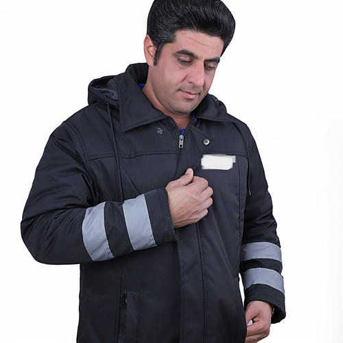 کاپشن کار ضد آب شبرنگ دار آستر پشم شیشه