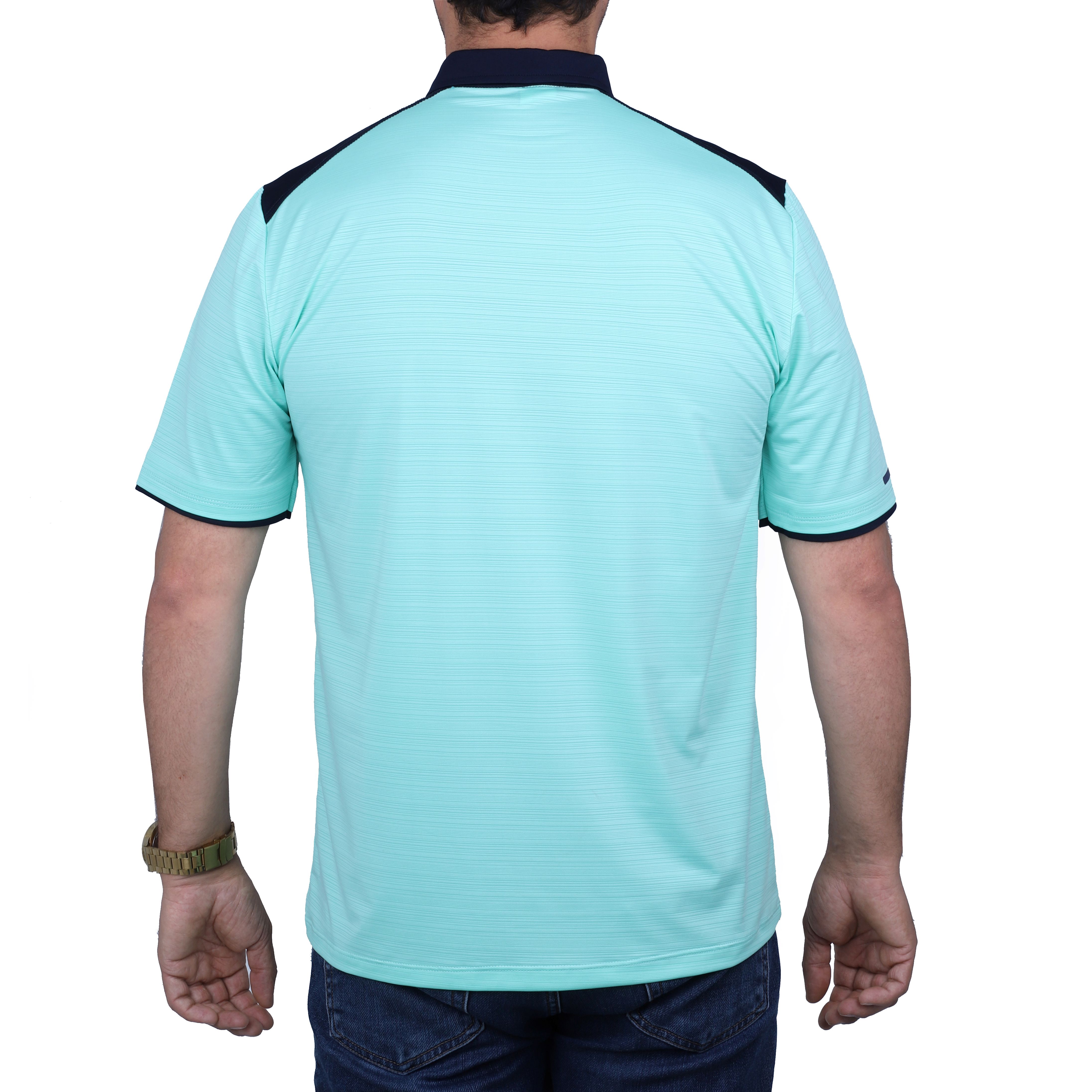 تیشرت مردانه میراژ یقه دار طرح نایک