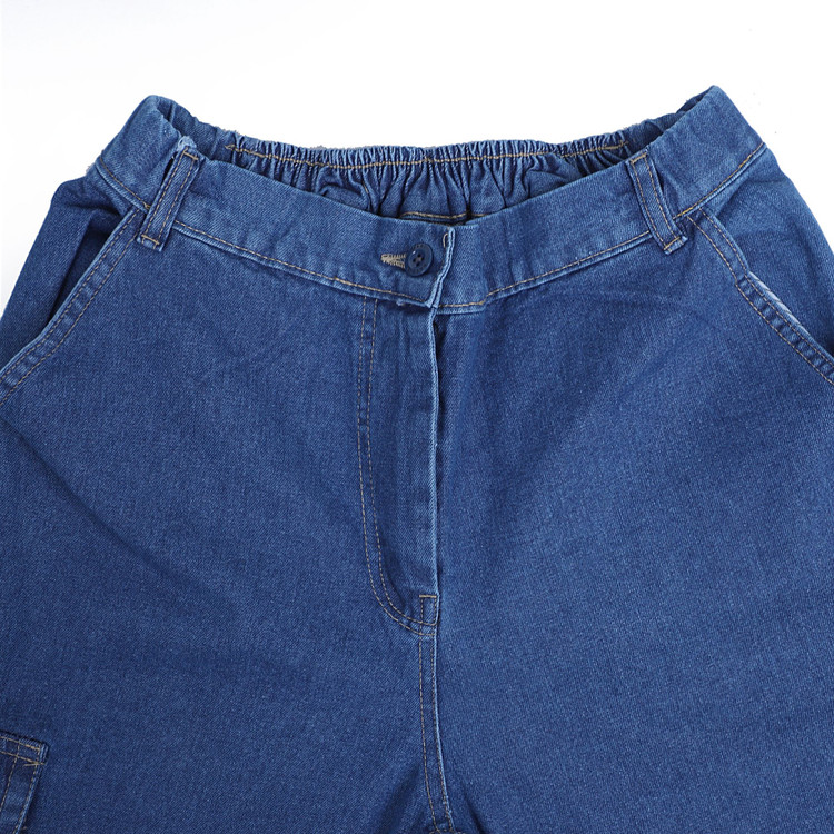 شلوار کار جین شبرنگ دار (لباس کار)