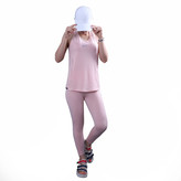 تاپ زنانه فلامنت اسلب دار