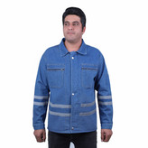 کت کار جین شبرنگ دار