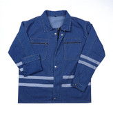 کت کار جین شبرنگ دار