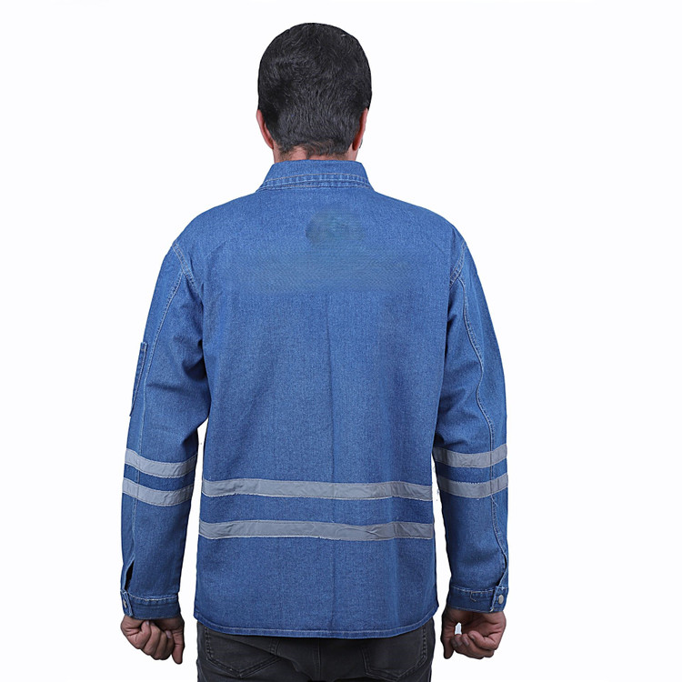 کت کار جین شبرنگ دار