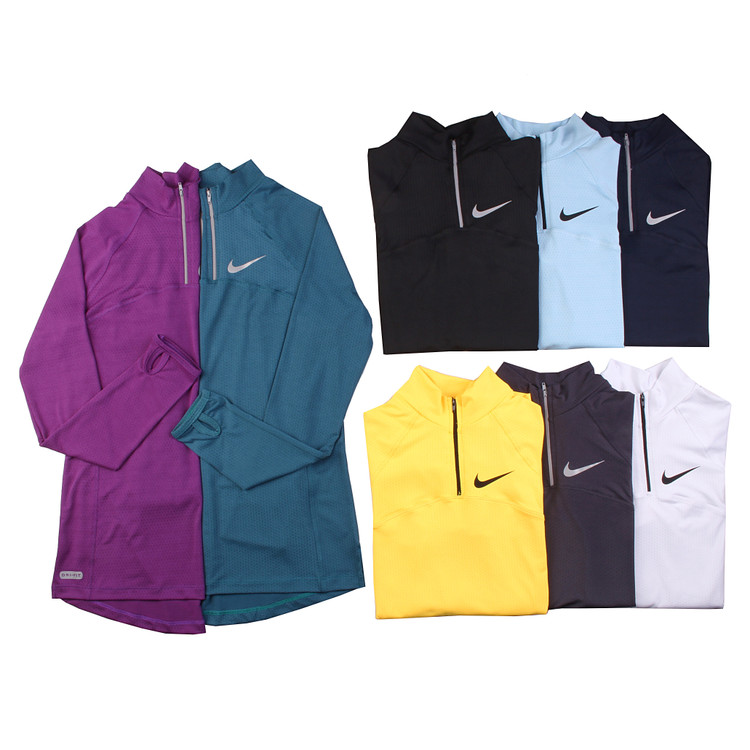 تیشرت زنانه نیم زیپ آستین بلند سوزنی