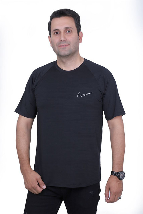 تیشرت مردانه آستین رگلان میراژ طرح نایک