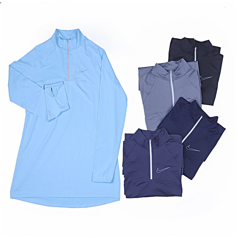 تونیک نیم زیپ فینگردار ورزشی زنانه