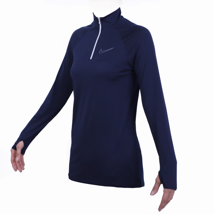 تونیک نیم زیپ فینگردار ورزشی زنانه