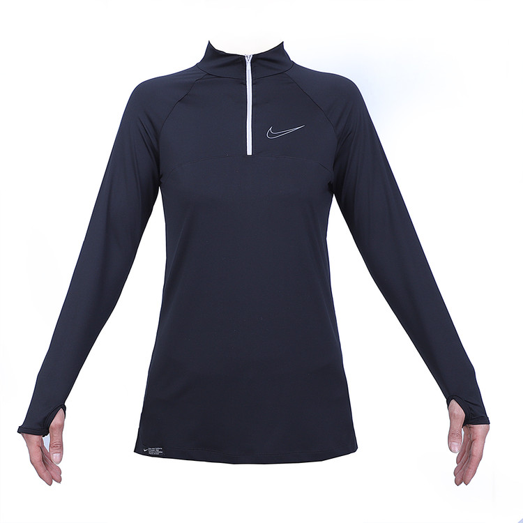 تونیک نیم زیپ فینگردار ورزشی زنانه