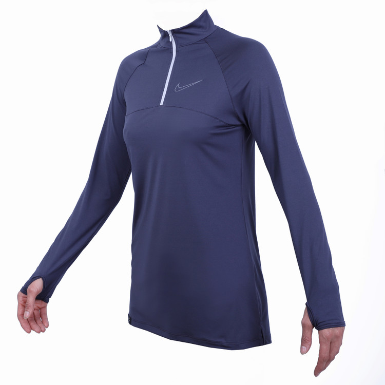 تونیک نیم زیپ فینگردار ورزشی زنانه